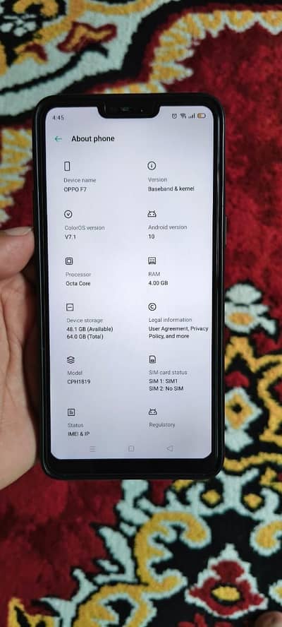 oppo A7 4/64