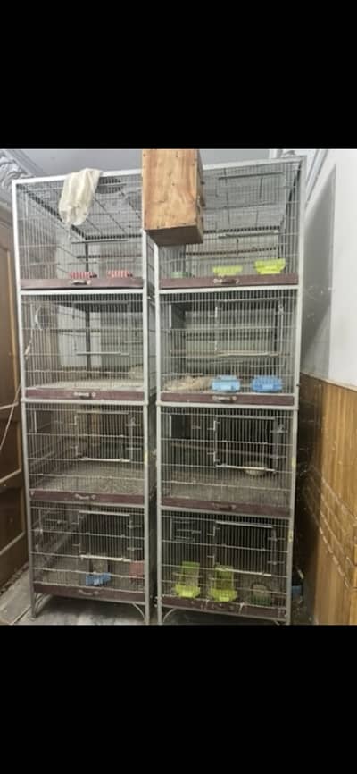 3/2 size ringneck and love bird cage for sale
