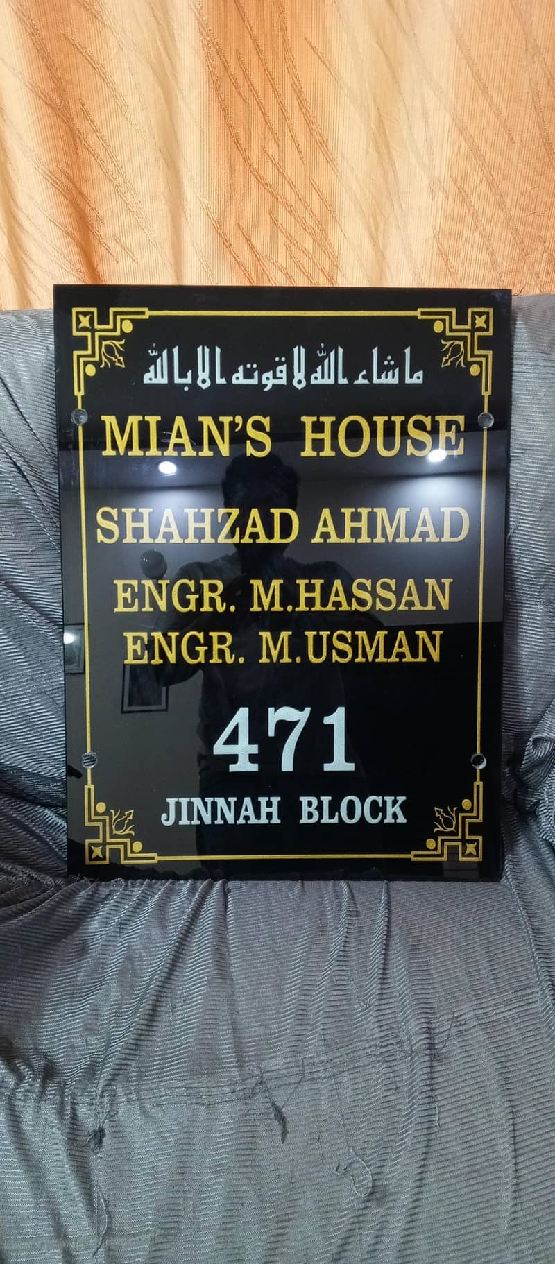 Name plates 9
