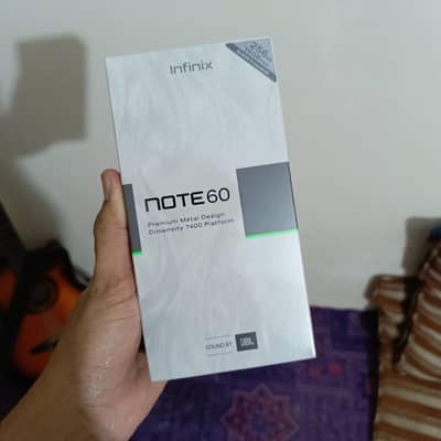 Infinix Note 60 new box pack
