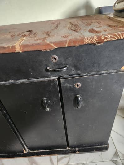 Iron Stands with Cabinets