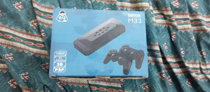 Plug and Play M33 Gamestick Console – 40,000 Classic 3D/2D Retro Games