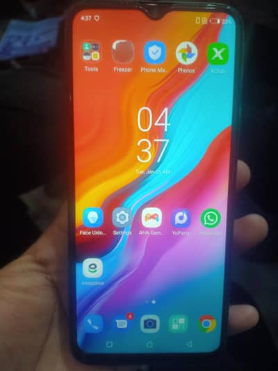 Infinix hot 8 light