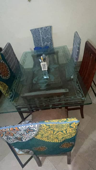 dining table with 6 chairs