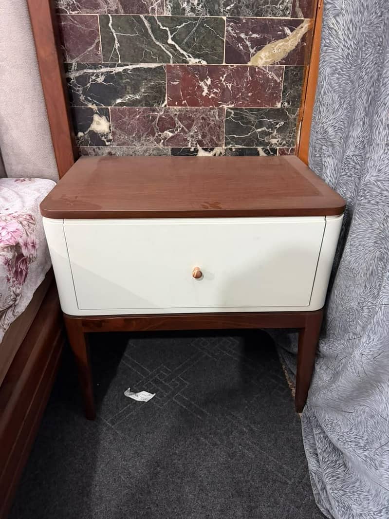 Solid Wood Bed Set 2