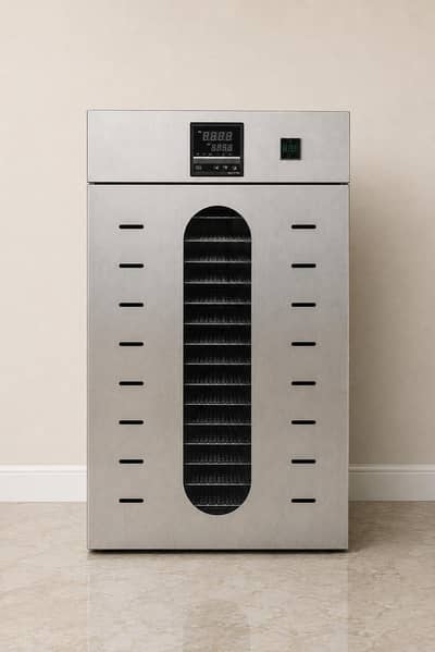 Commercial Food dehydrator machine. 20 Trays. Solar and electricity