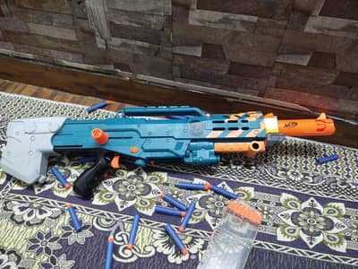Strike Longshot CS-12 Blaster with 18-Round Clip & Darts