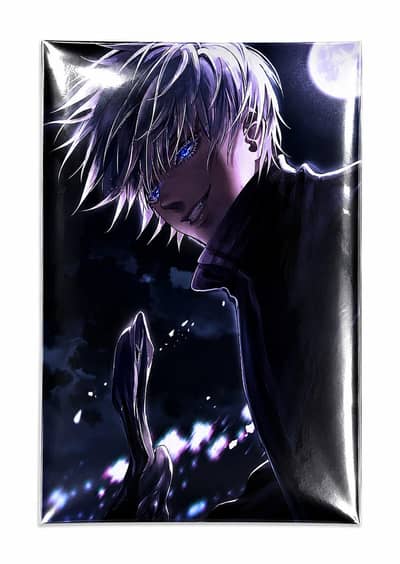 Saturo Gojo HD Poster A4- Glossy sticker Paper