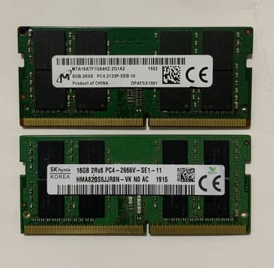Laptop ram SK hynix 16gb ddr~4