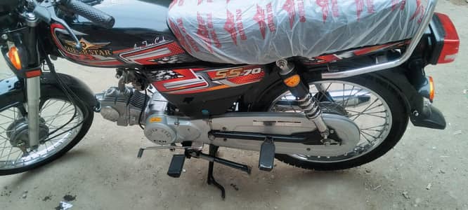 super star 70 cc first owner Karachi number All documents clear