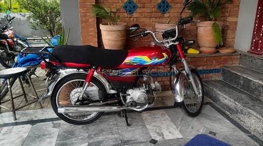Honda CD 70 2021 – Good Condition | fixed price