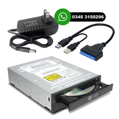 External DVD Writer for Laptop Desktop Pc