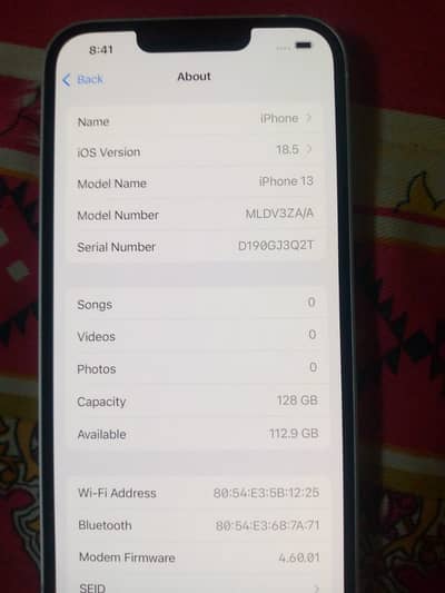Iphone 13 starlight 128 (bypass)