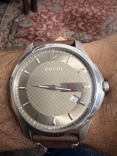 Gucci G-Timeless Quartz Brown Dial