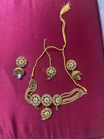 China Gold bridal set