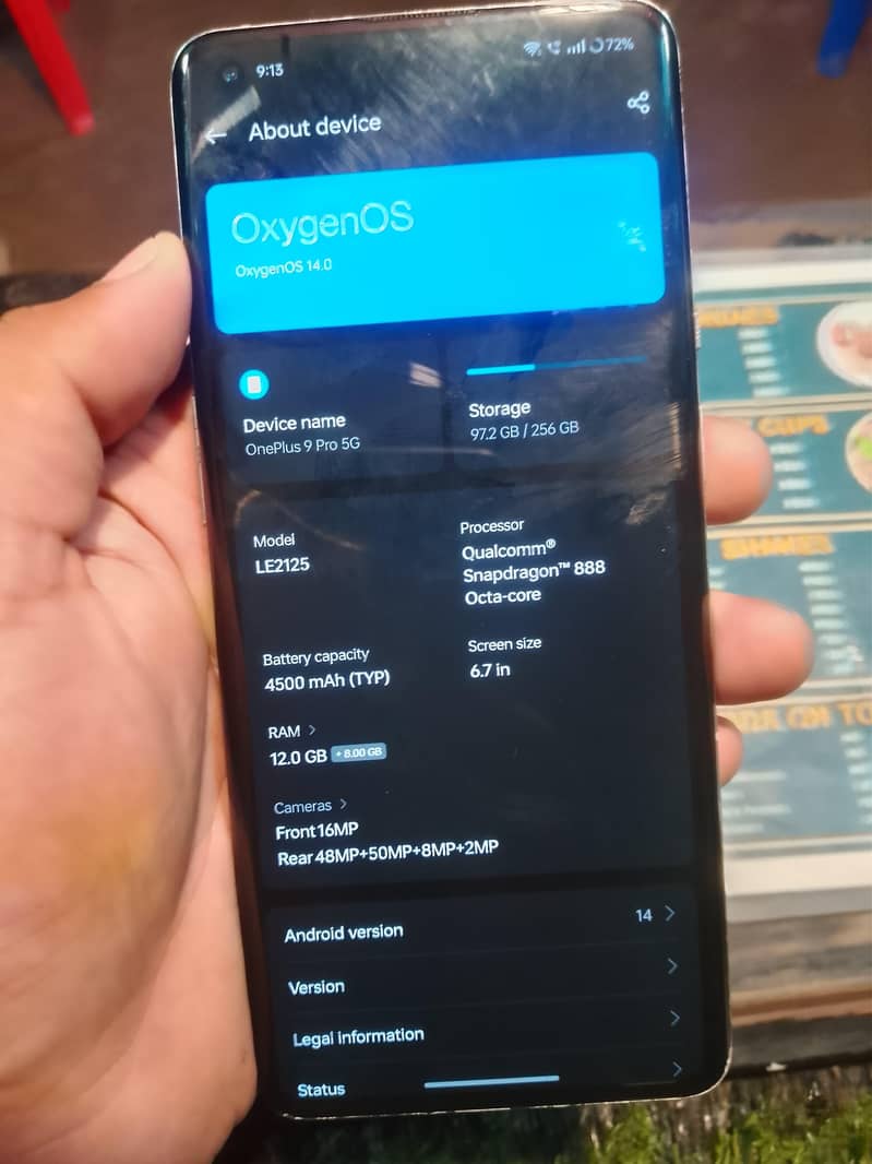 One Plus 9 Pro 12