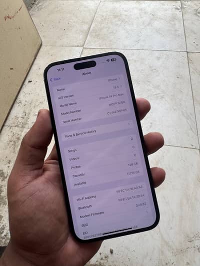 Apple iPhone 14 Pro Max 128gb NON PTA FU