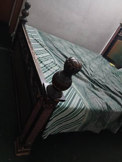 chinioti style wooden  bed set