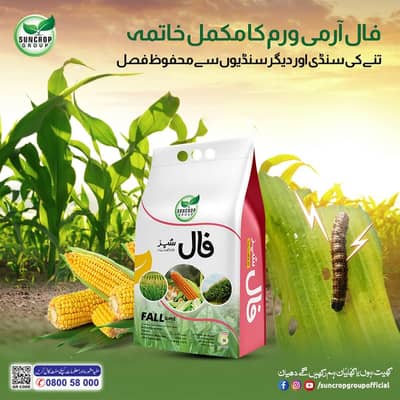مکئی  کی فال آرمی ورم کے لیے
