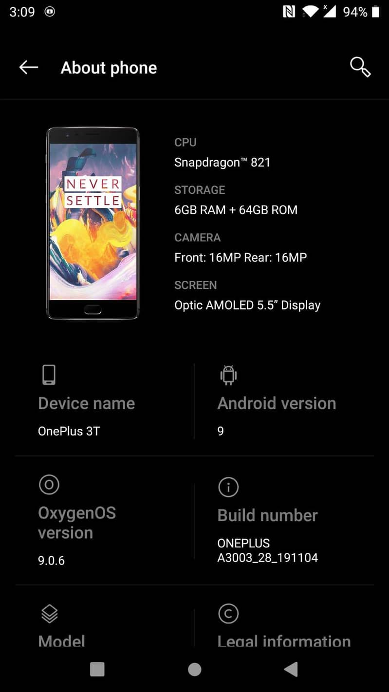 one plus 3T 2