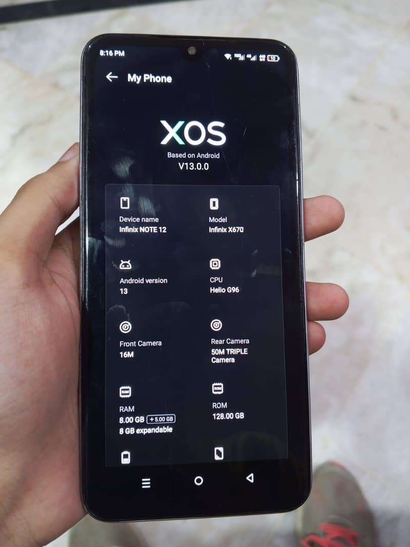 Infinix Note 12 6