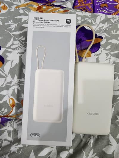 XIAOMI 33W POWER BANK 20000mah