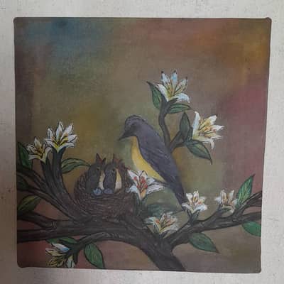 hand made painting.