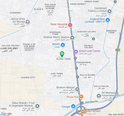 Get A 5 Marla Commercial Plot For sale In Glaxo Town