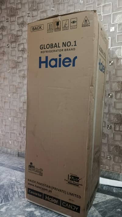 box pck Haier hai new model glass dor olny 03124119862