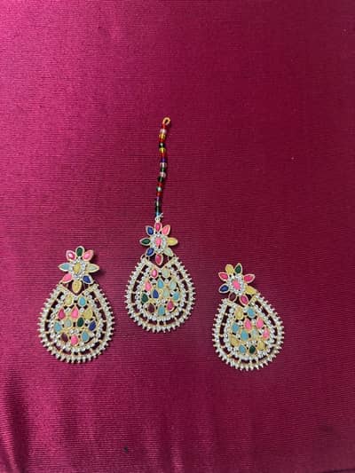 Multicolor silver jewelry