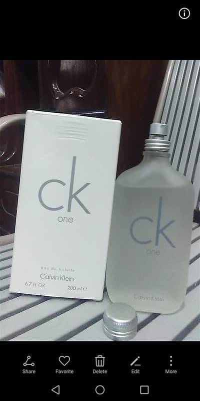 ck one 200ml perfume for men genuine imported product