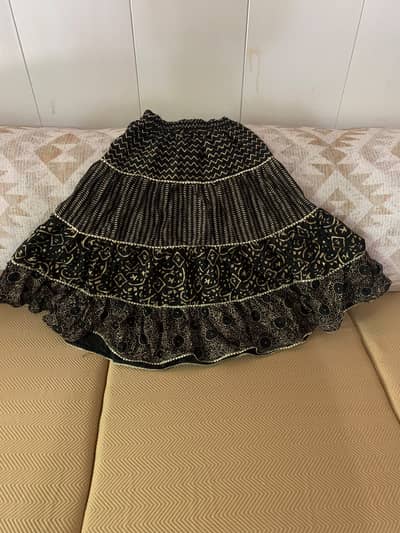 Skirt for age 3 to 4 years