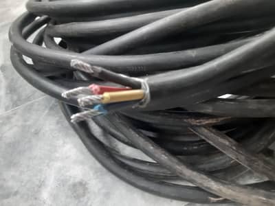 Cables 4-core Hitachi company 7/64 silver cable Big Officer