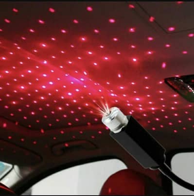 Red. Night light for room 3d adjustable pattern Abs plastic