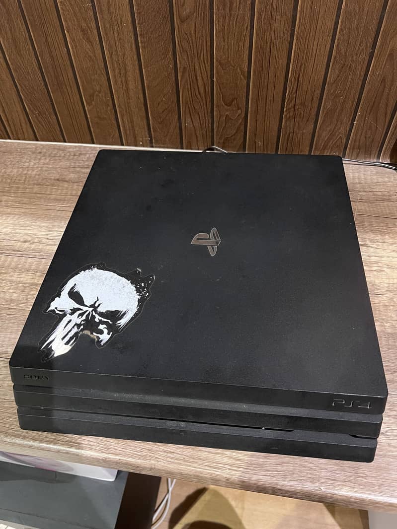 PS4 pro with controller 6