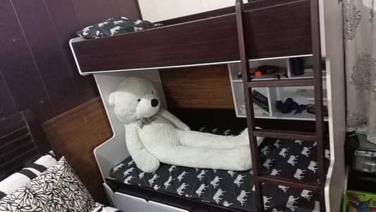 Bunk bed | Kid wooden bunker bed | baby bed | Double bed | kid bed set