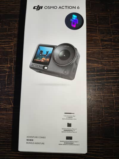DJI ACTION 6 ADVENTURE COMBO WITH  WARRANTY