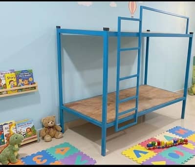 Kids Metal Bunk Bed (Iron frame)