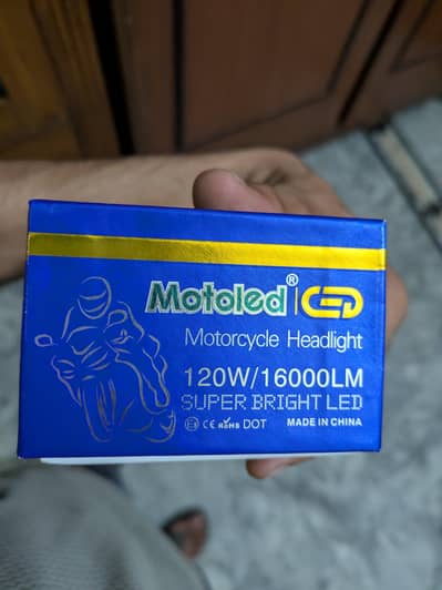 MotoLED M4 Pro H4 LED Headlight Bulb – Excellent Condition