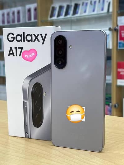 samsung A17 full new condition 8gb 256gb