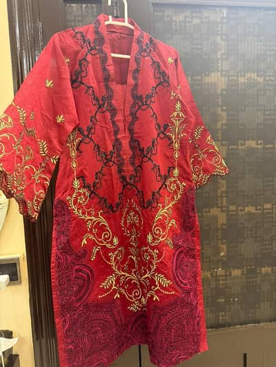 3 pcs women stitched suit