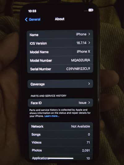 Apple iPhone X