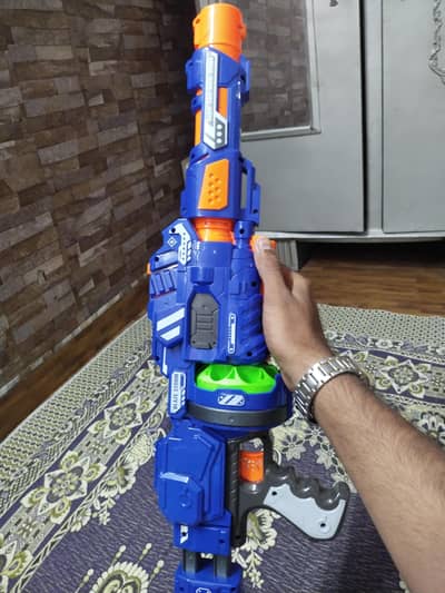 Blaze Storm Automatic Electric Soft Bullet nerf gun (Battery Operated)