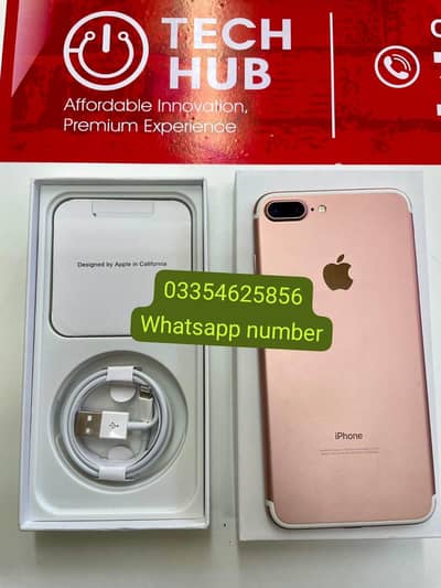 Apple iPhone 7 Plus 128GB full box urgent for sale