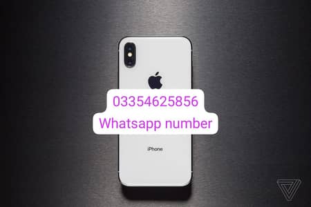 Apple iPhone X 256GB full box urgent for
