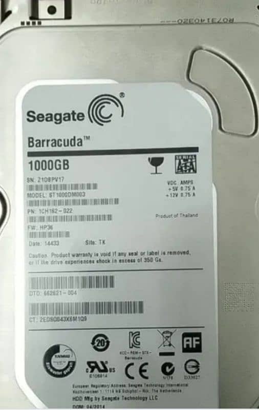 1TB Harddisk 0