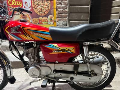 CG 125 RED 2026 ED44 SERIES NOT RESGESTER LETTER ON THE SPOT