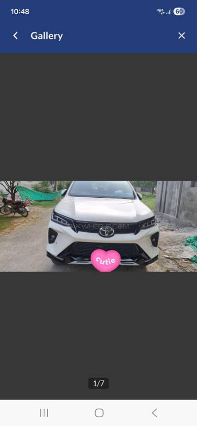 Toyota Fortuner Legender 2022