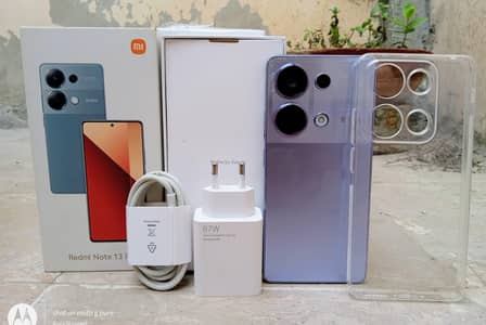 Redmi Note 13 Pro 8+256 GB Complete box Dual PTA approved