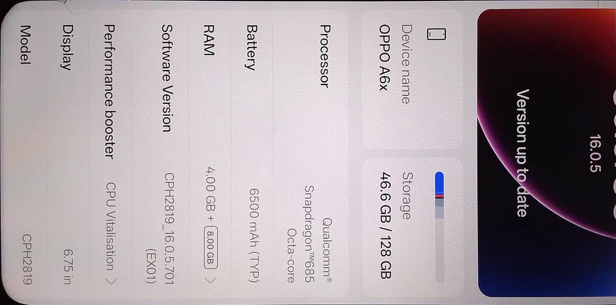 OPPO A6X 5